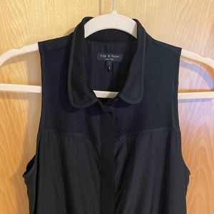 Rag & Bone Sleeveless Collared Dress Size S / Small